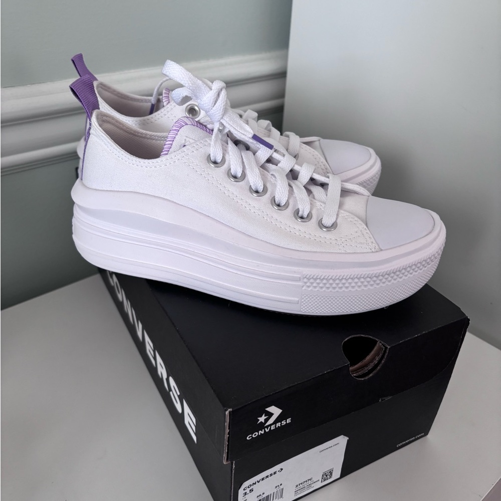 Girls Converse All Star Move Platform Sneakers